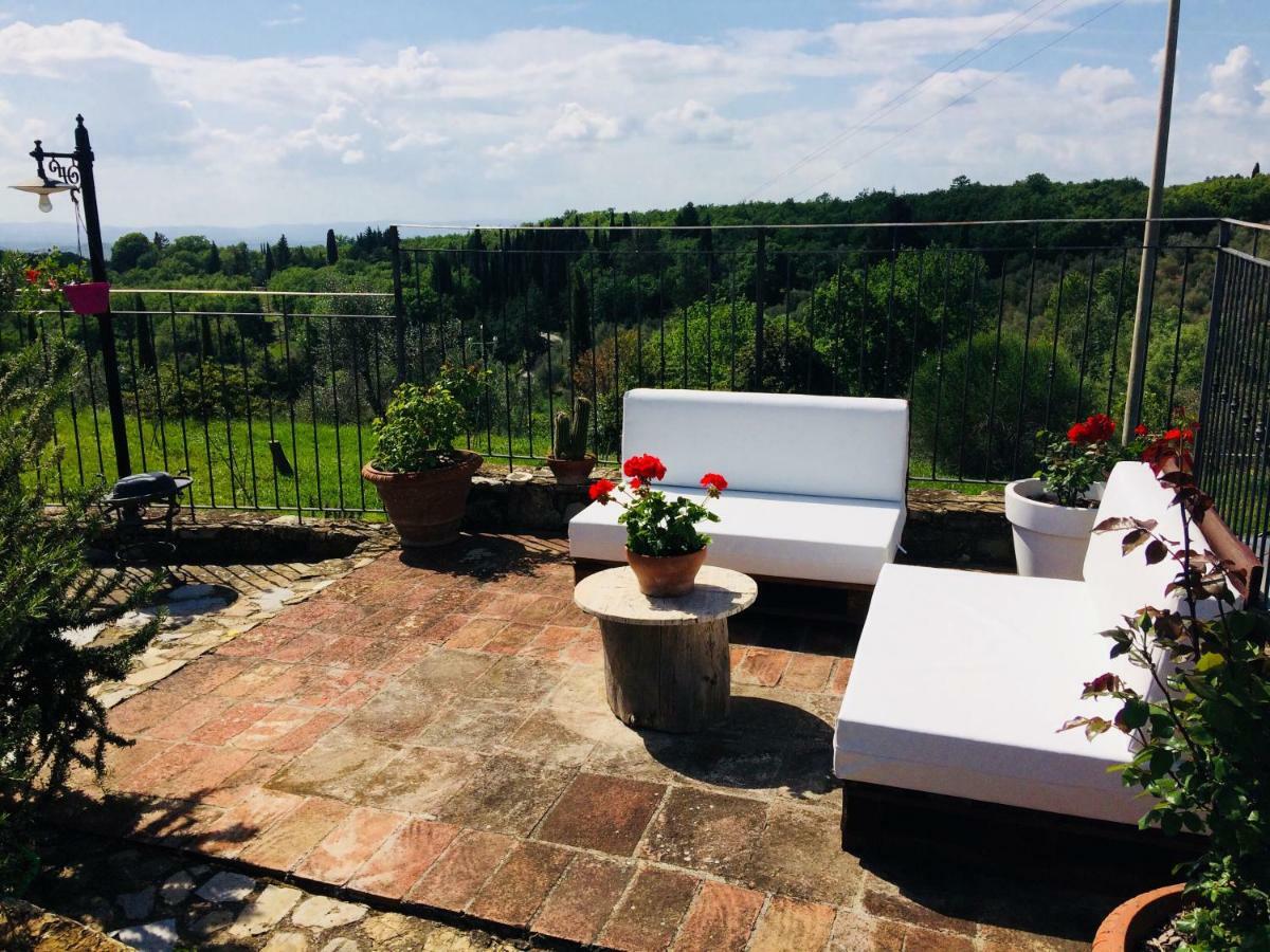 Salto Di Gatto Villa Castellina in Chianti Exterior foto